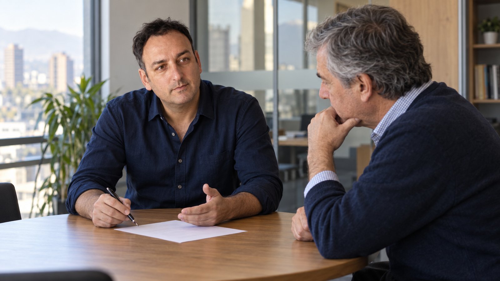 El que firma tiene que saber en qué está invirtiendo. Por eso se empieza arriba.